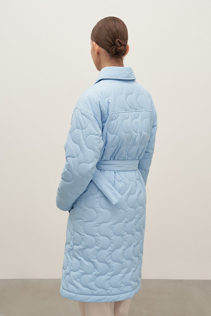 Пальто утепленное с воротником стойкой, Модель FAD11040, Фото №5