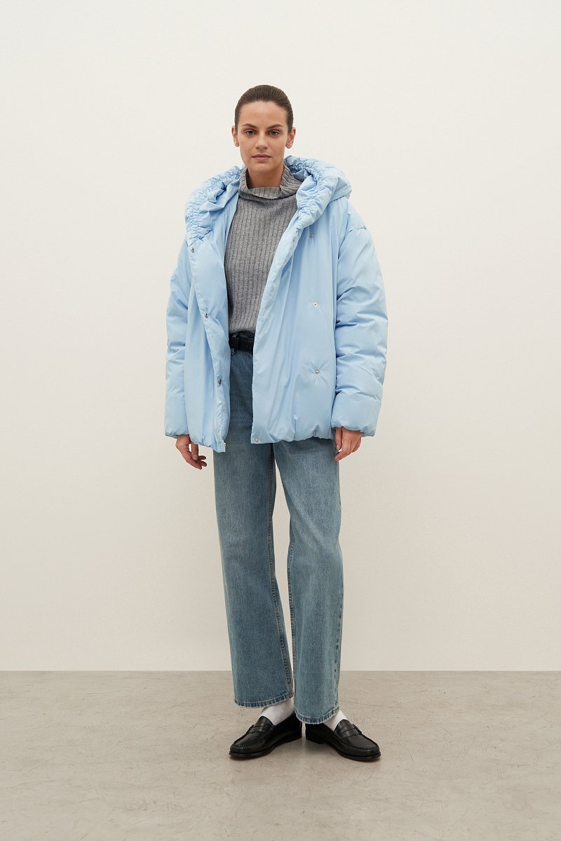 Куртка женская с капюшоном, Модель FAD11041, Фото №2