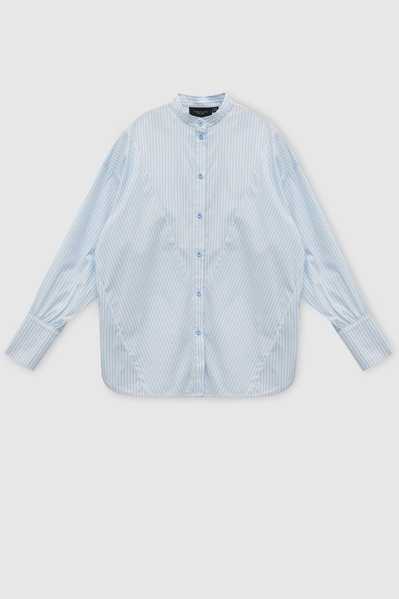 Женская блузка-рубашка с хлопком, Модель FAD110109, Фото №7