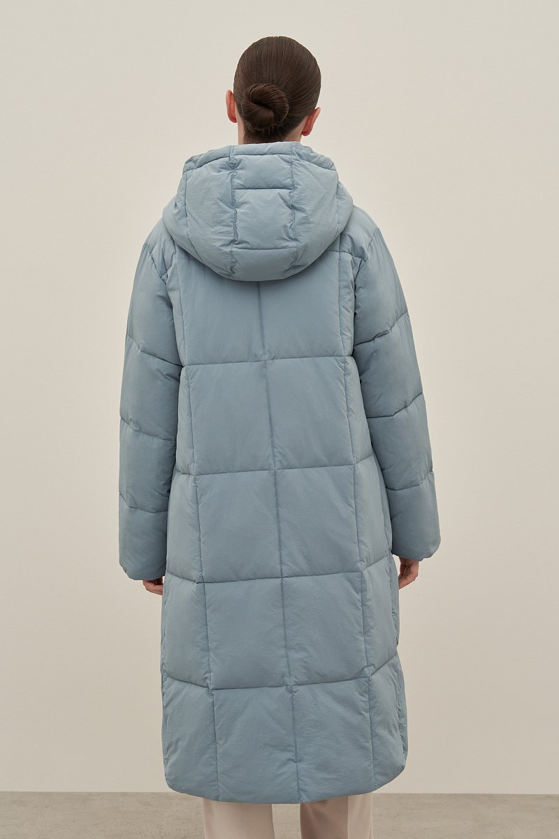 Пальто утепленное с капюшоном, Модель FAD11004, Фото №4