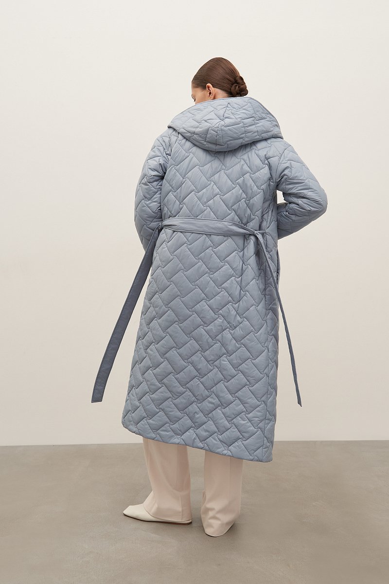 Утепленное женское пальто, Модель FAD11012, Фото №4
