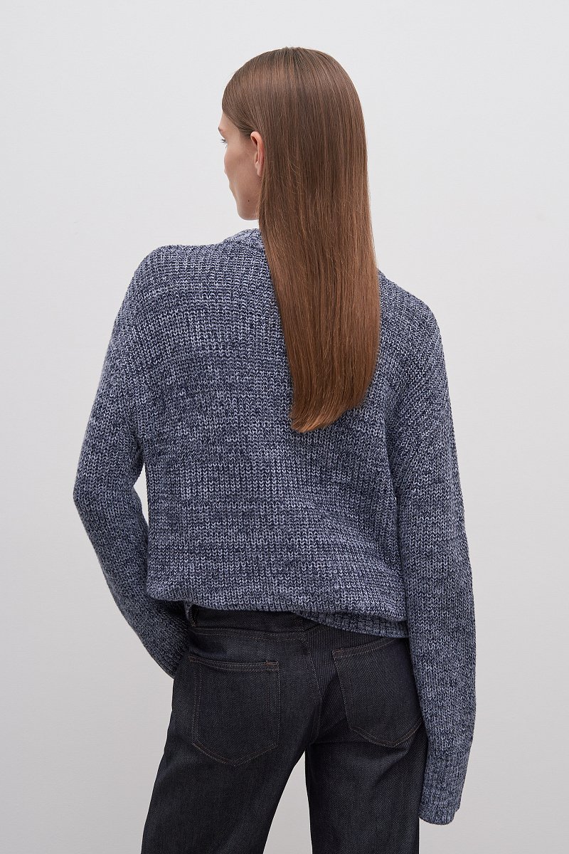 Джемпер женский с добавлением шерсти, Модель FAD11162, Фото №4