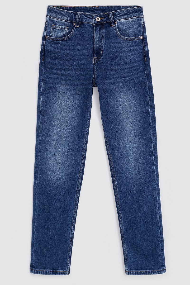 Джинсы женские slim fit со средней посадкой, Модель FAD15000, Фото №6