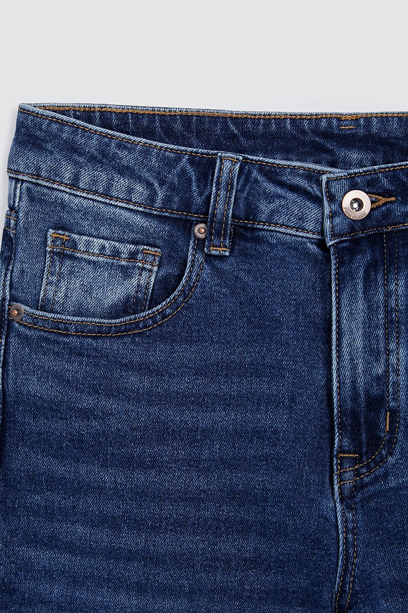 Джинсы женские slim fit со средней посадкой, Модель FAD15000, Фото №5