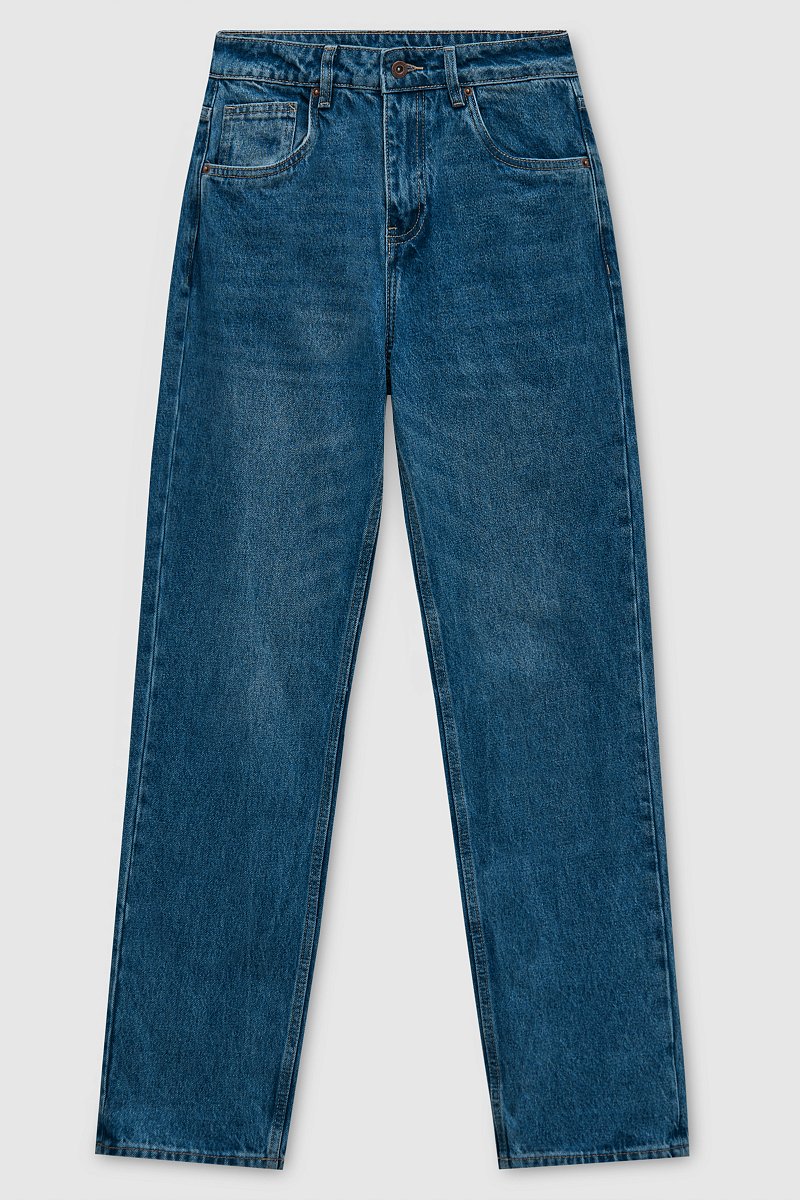 Джинсы женские slim fit с высокой посадкой, Модель FAD15001, Фото №7
