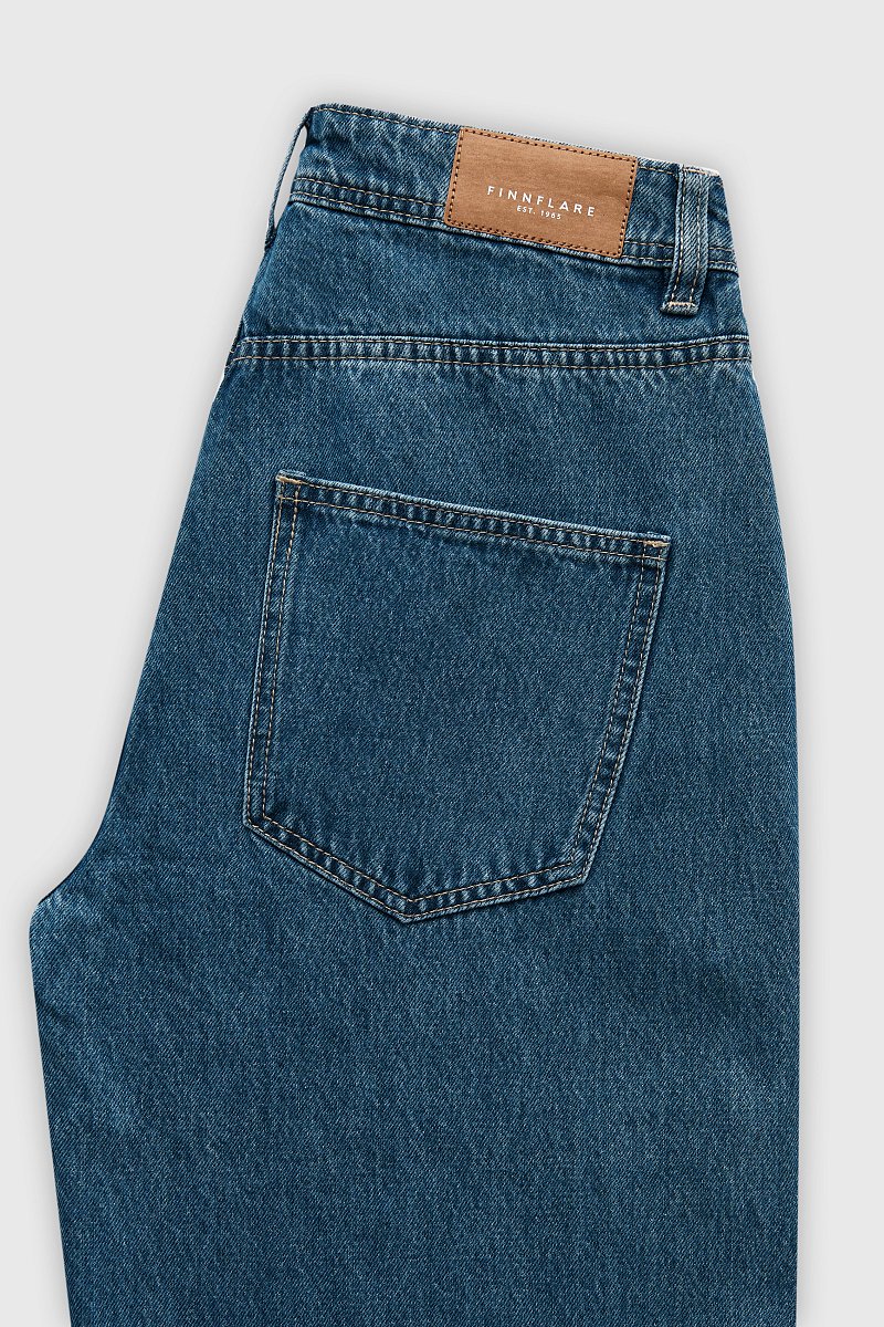 Женские джинсы loose fit с высокой посадкой, Модель FAD15008, Фото №5