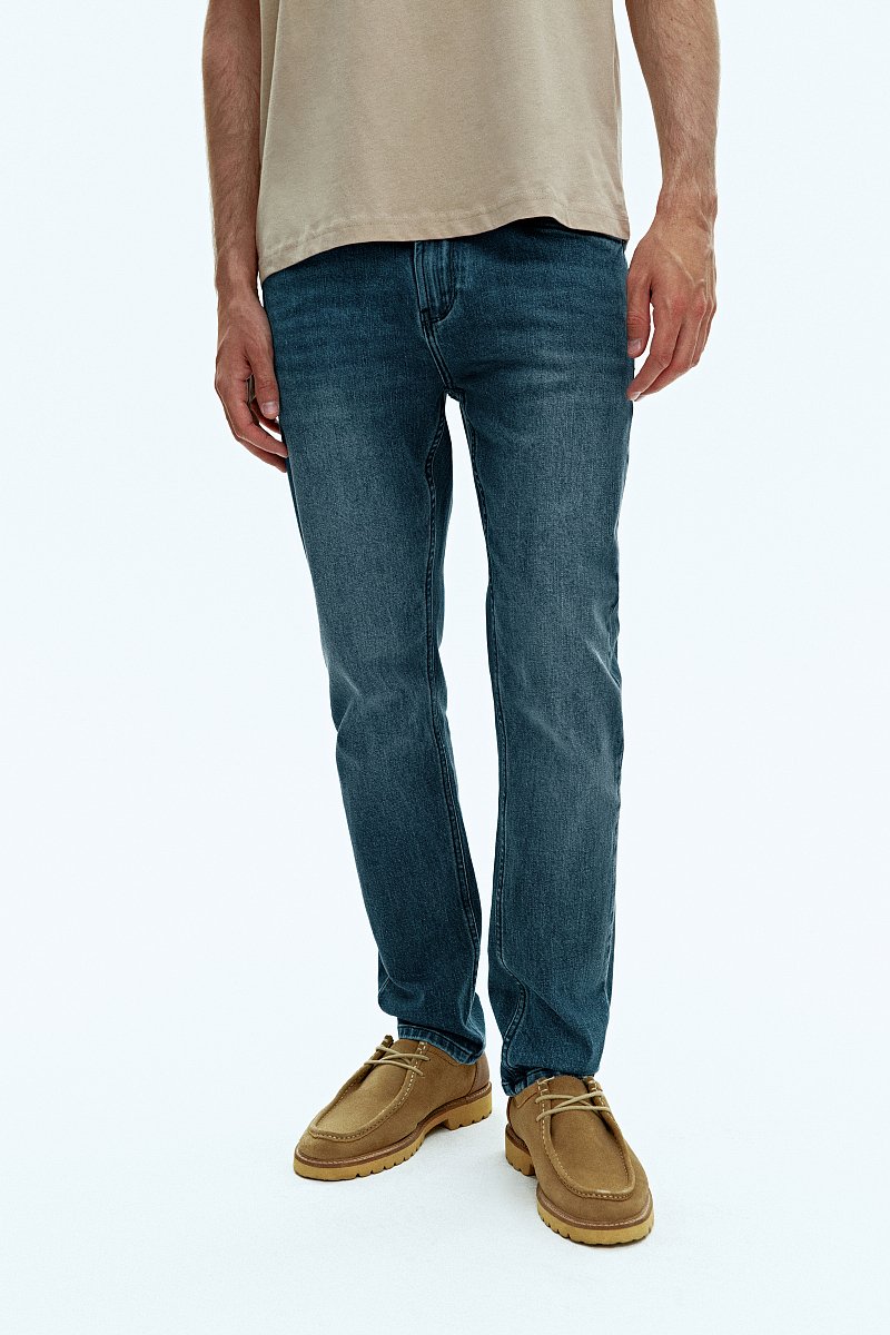 Мужские джинсы slim fit, Модель FAD25000, Фото №3