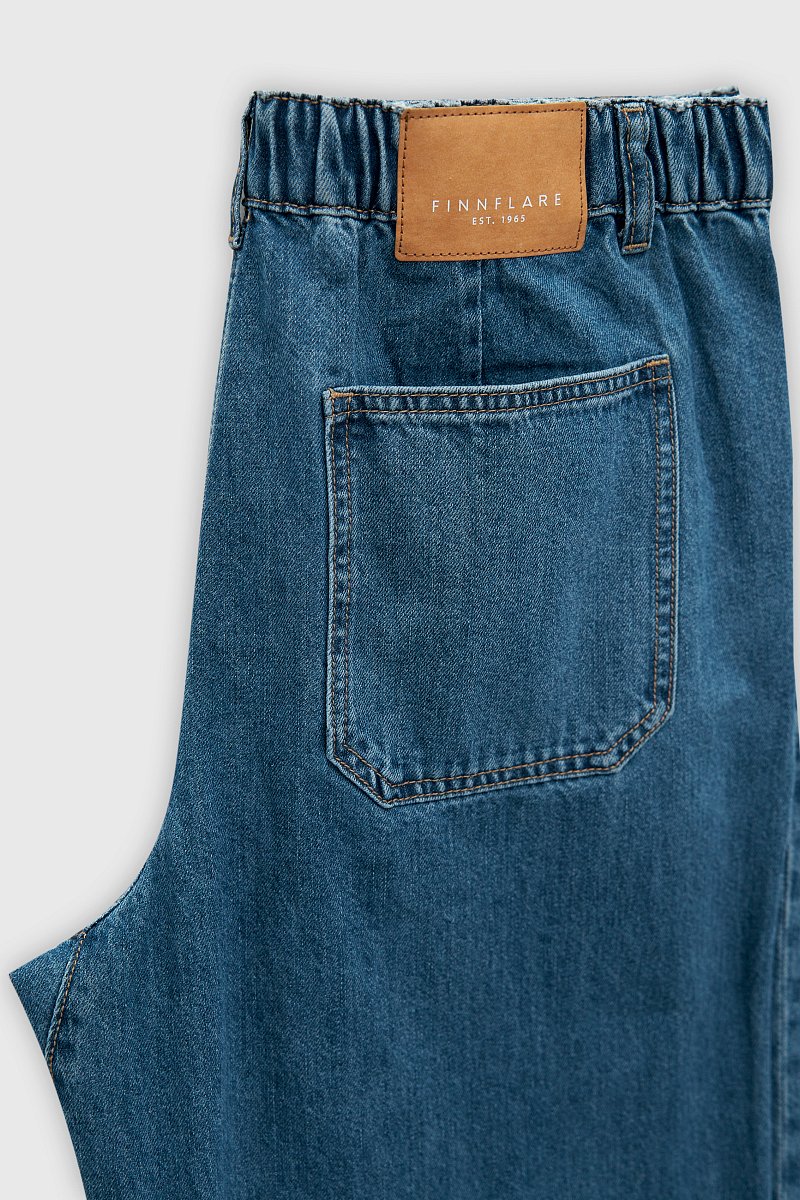 Мужские джинсы straight fit со средней посадкой, Модель FAD25005, Фото №7