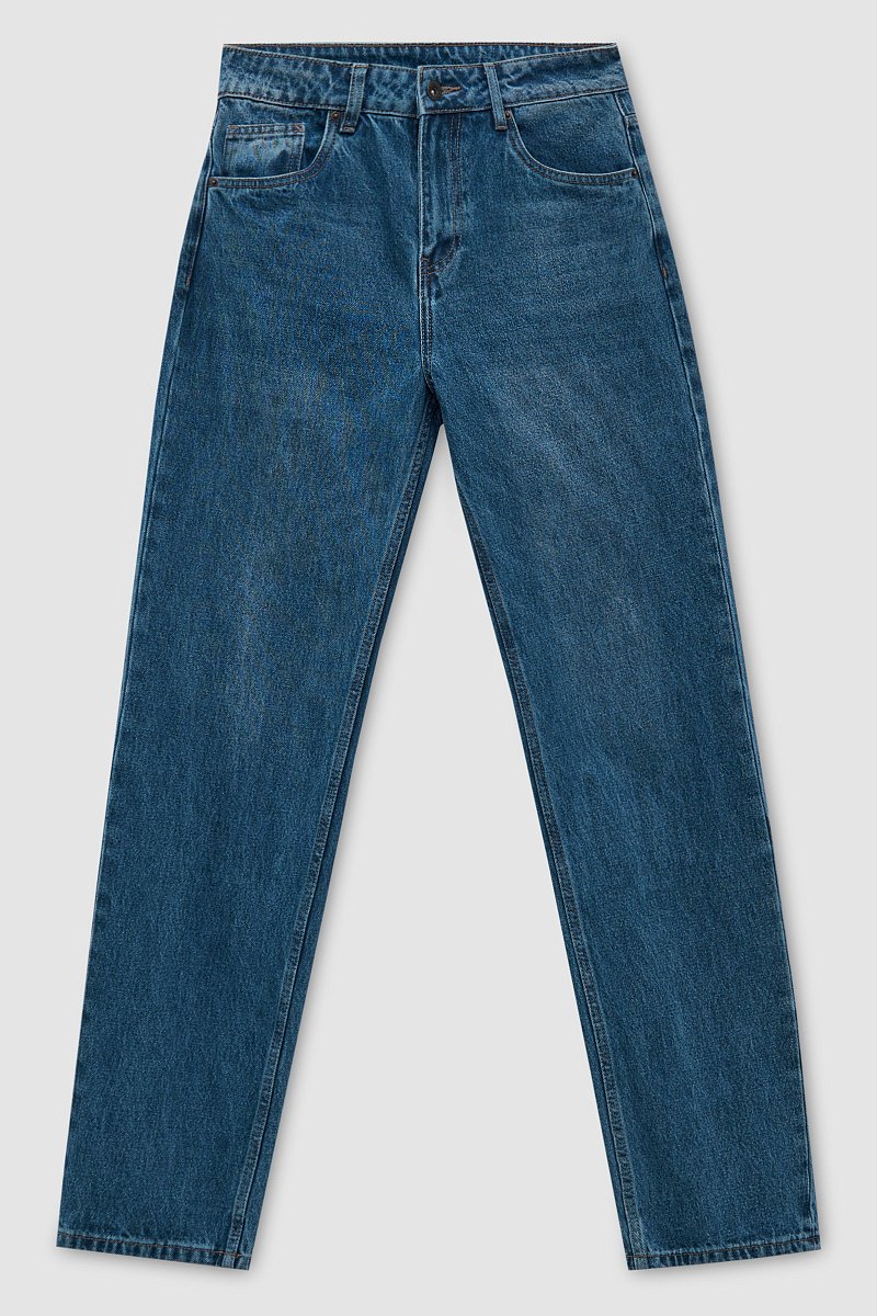 Женские джинсы slim fit с высокой посадкой, Модель FAD15001, Фото №7