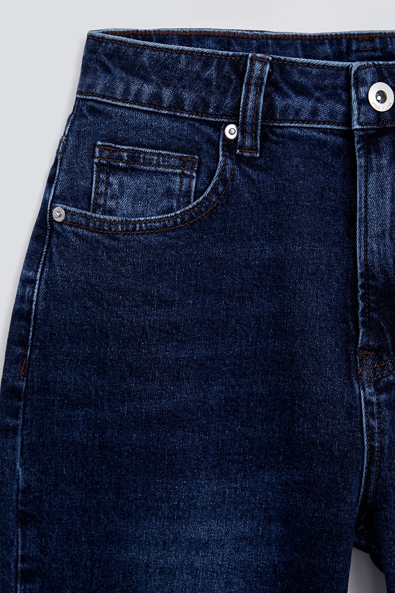 Джинсы женские slim fit с высокой посадкой, Модель FAD15003, Фото №5