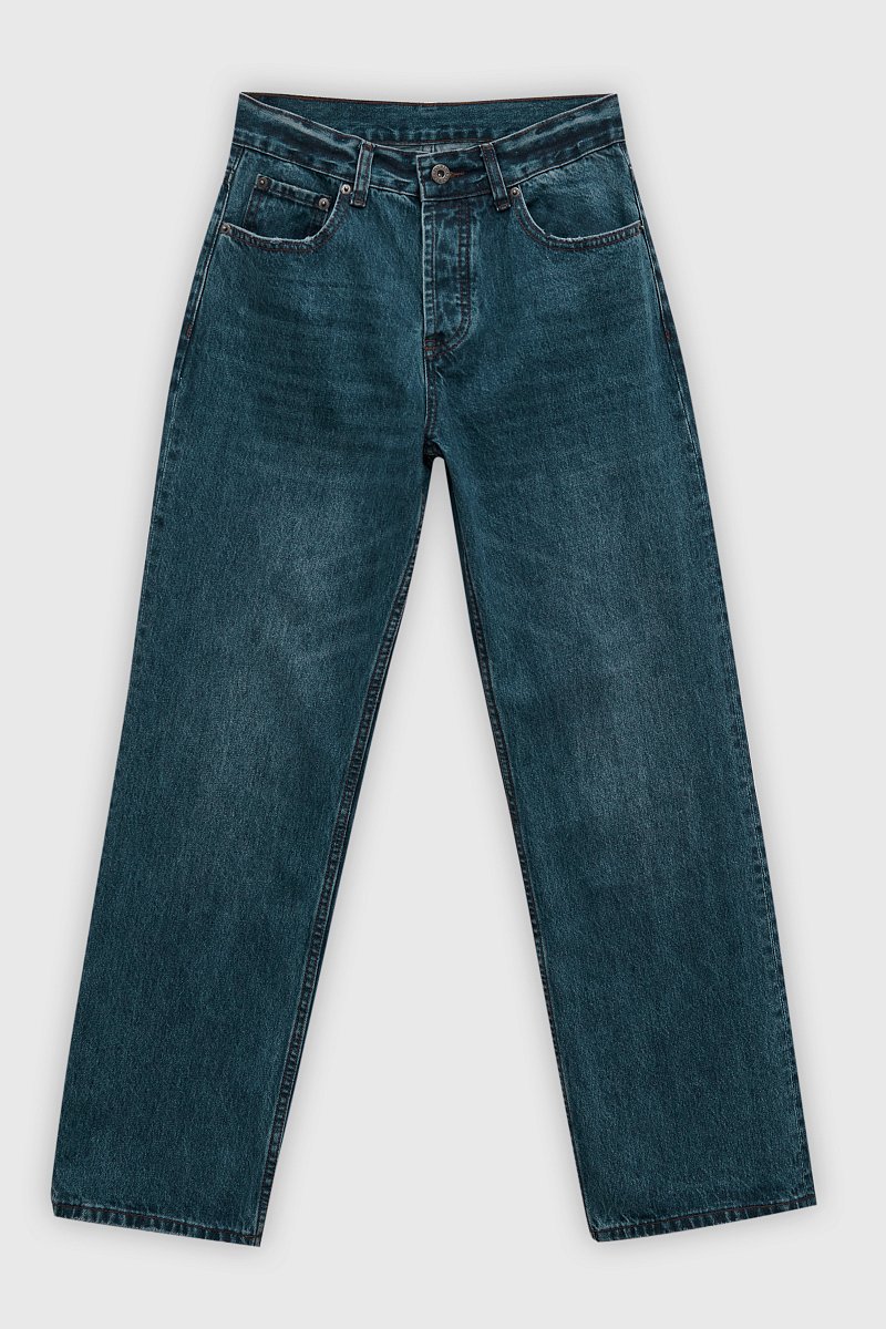 Женские джинсы straight fit со средней посадкой, Модель FAD15004, Фото №6