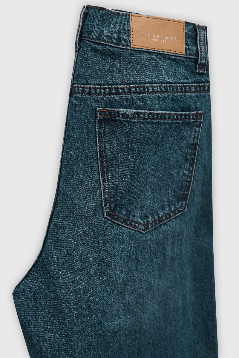 Женские джинсы straight fit со средней посадкой, Модель FAD15004, Фото №5