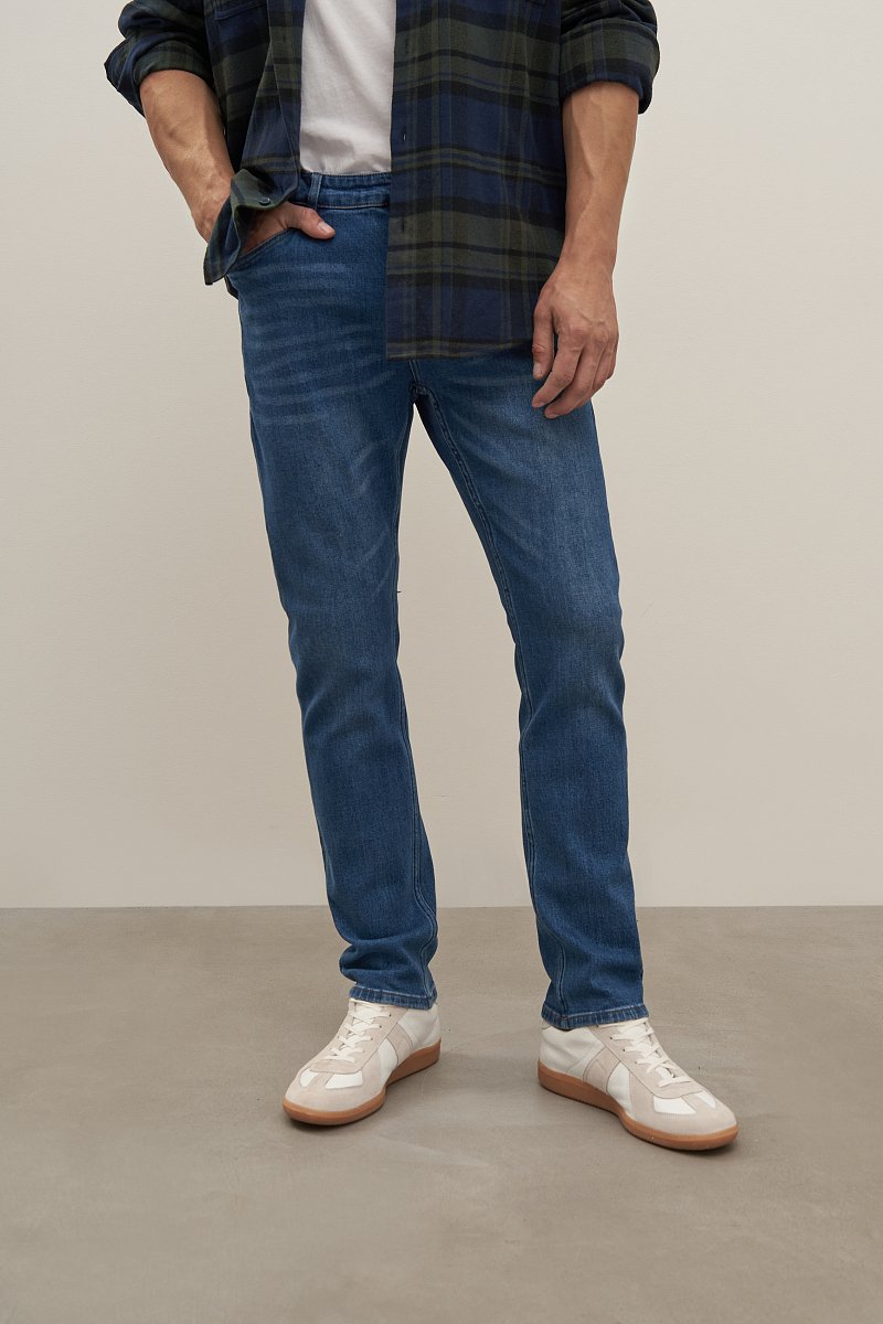 Мужские джинсы slim fit, Модель FAD25006, Фото №2