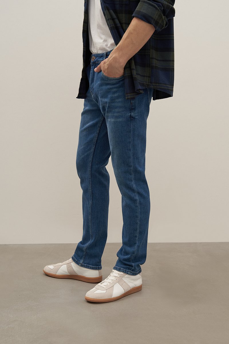 Мужские джинсы slim fit, Модель FAD25006, Фото №3