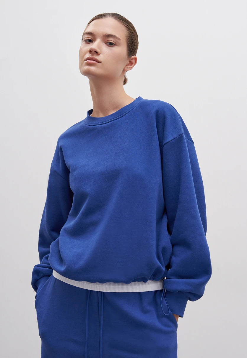 Толстовка из хлопка на резинке, Модель FAD110160, Фото №2