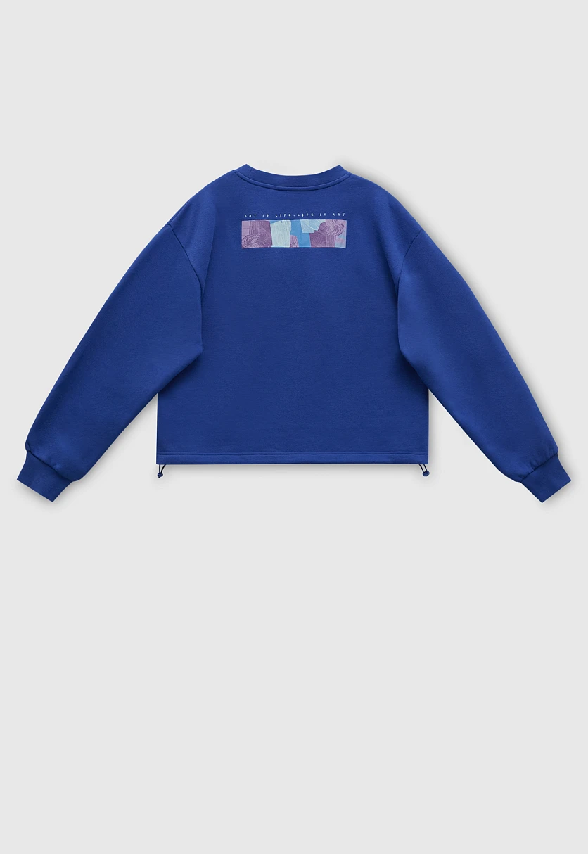 Толстовка из хлопка на резинке, Модель FAD110160, Фото №8