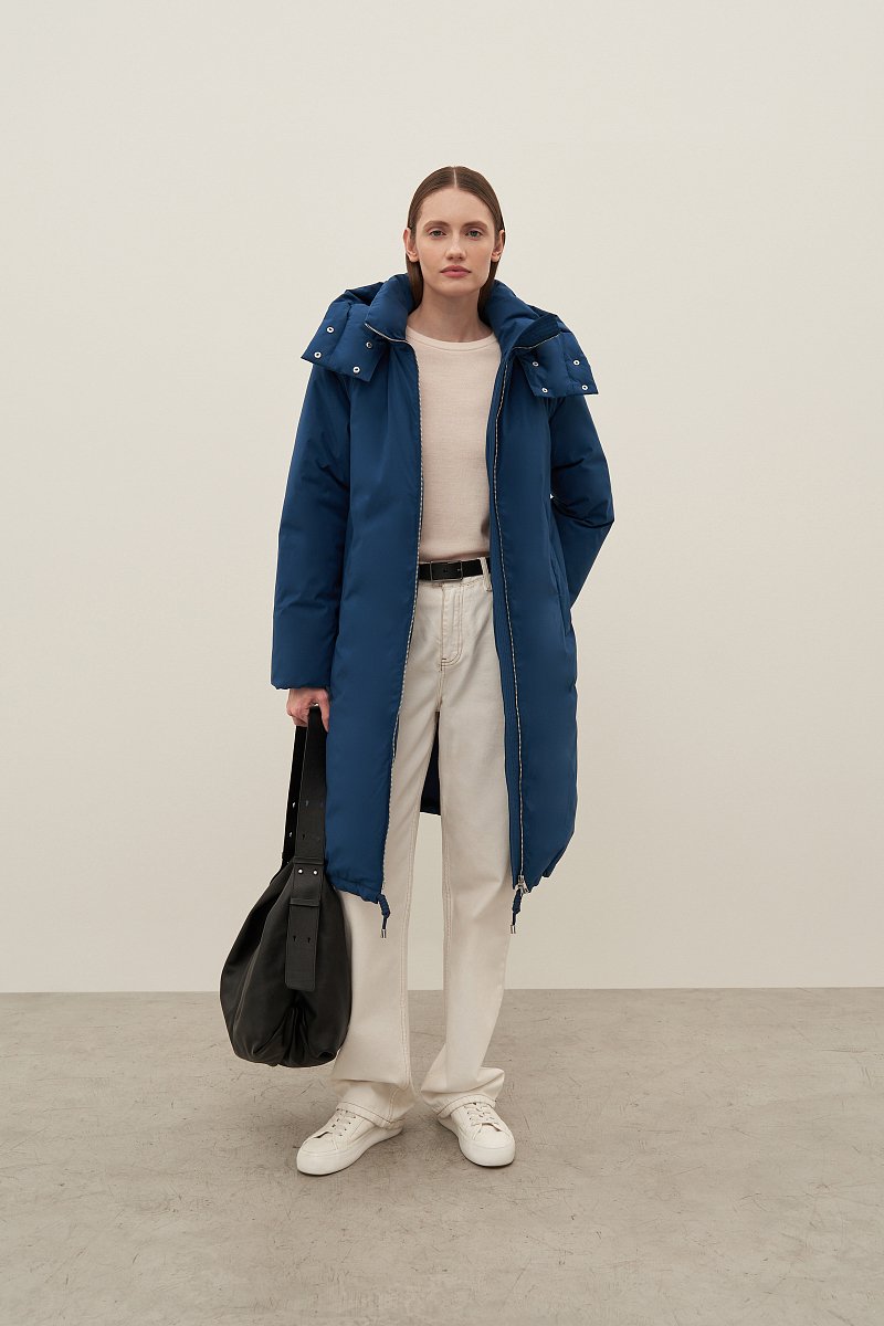 Утепленное стеганое женское пальто, Модель FAD110104, Фото №2