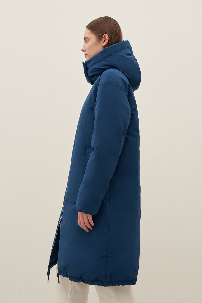 Пальто утепленное с воротником стойкой, Модель FAD110104, Фото №4