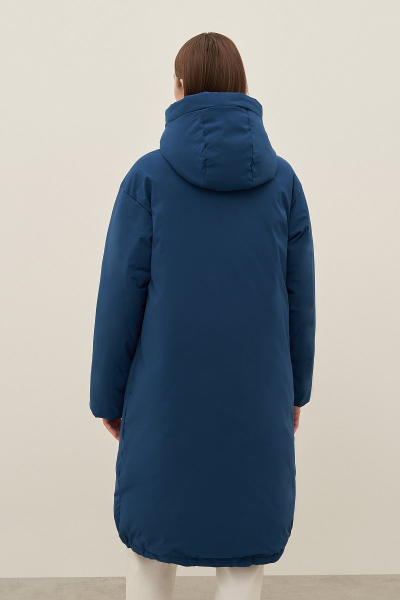 Пальто утепленное с воротником стойкой, Модель FAD110104, Фото №5