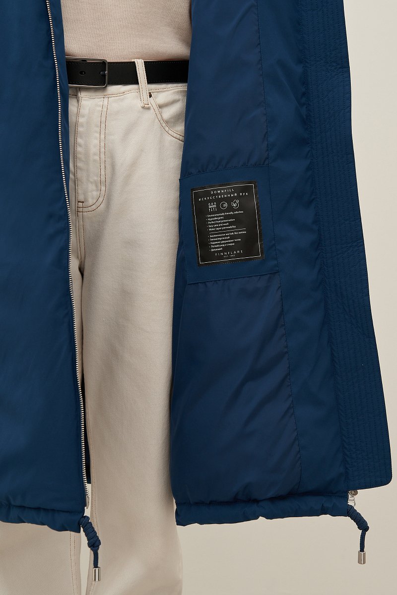 Пальто утепленное с воротником стойкой, Модель FAD110104, Фото №6