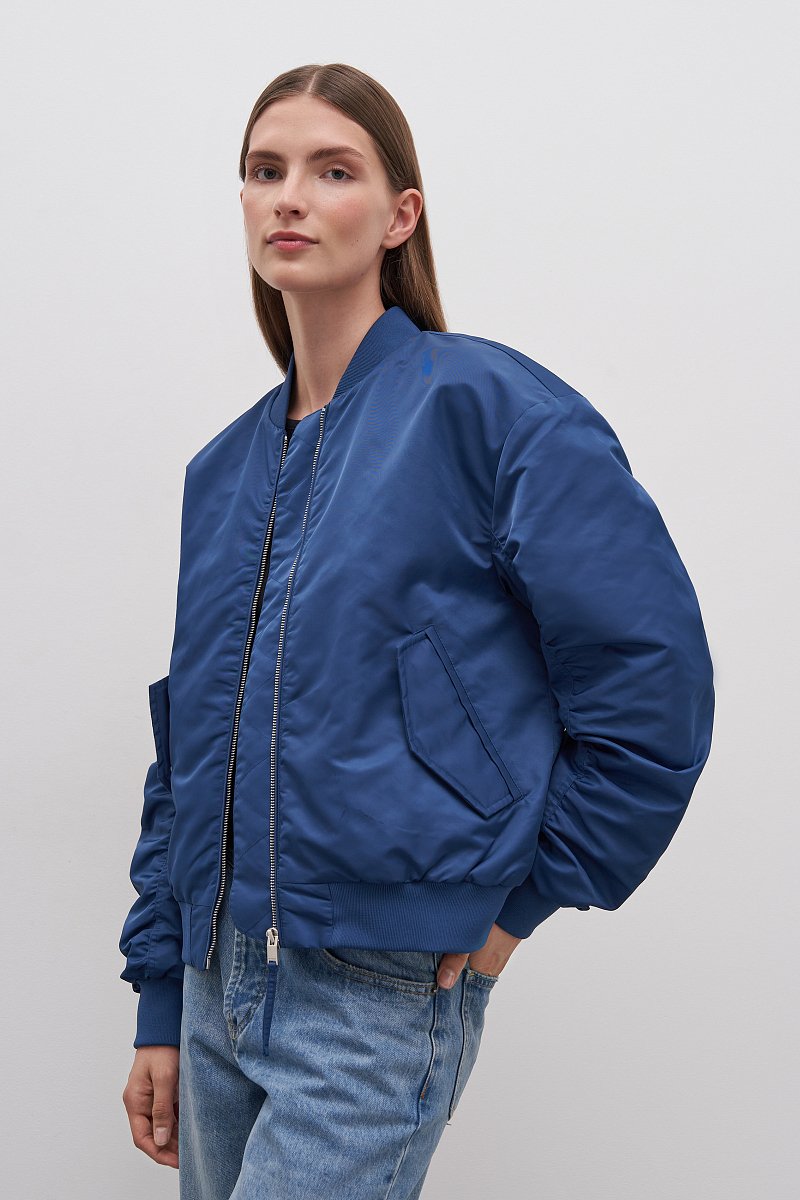 Куртка утепленная с воротником стойкой, Модель FAD11034, Фото №4