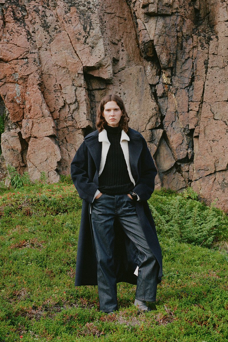 Женское пальто свободного силуэта, Модель FAD11048, Фото №1