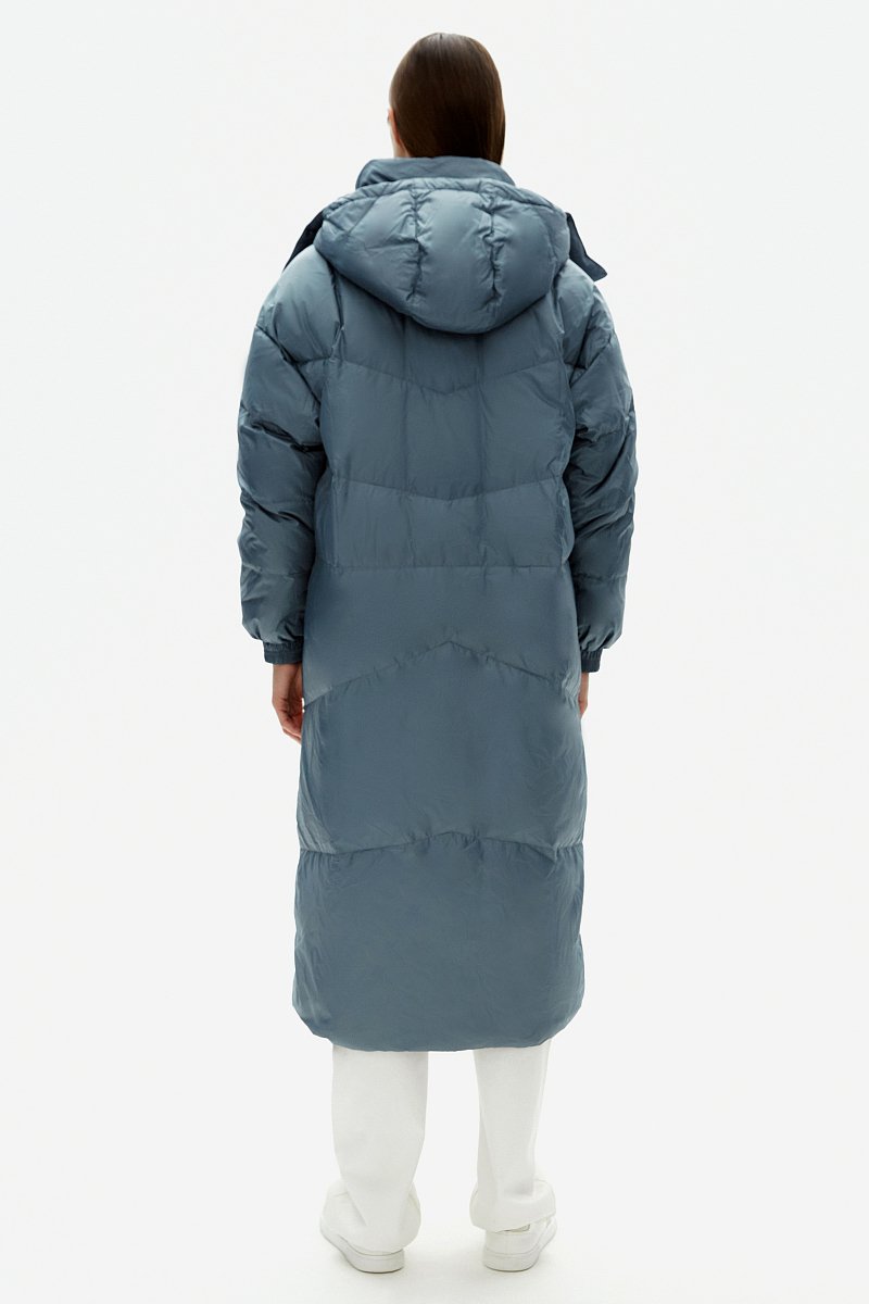 Пуховое женское пальто, Модель FAD11067, Фото №4