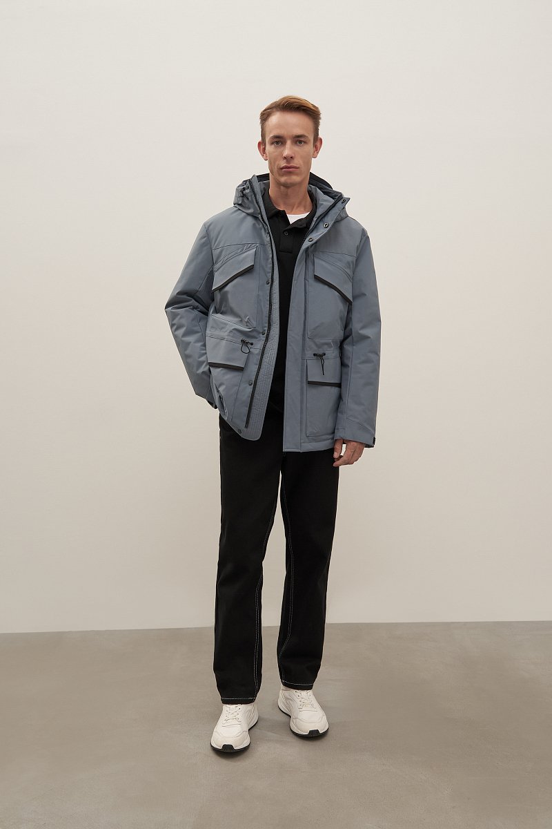 Мужская куртка с капюшоном, Модель FAD21021, Фото №2