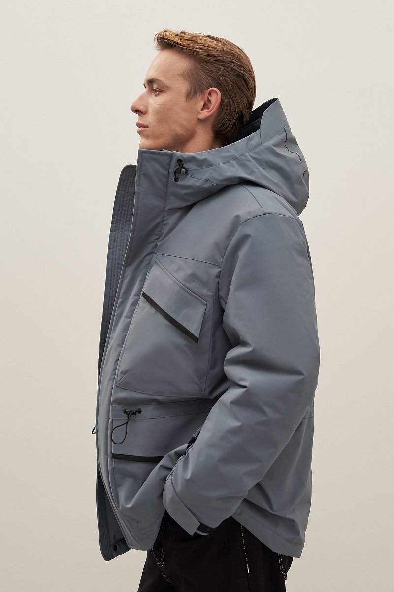 Куртка утепленная с капюшоном, Модель FAD21021, Фото №4
