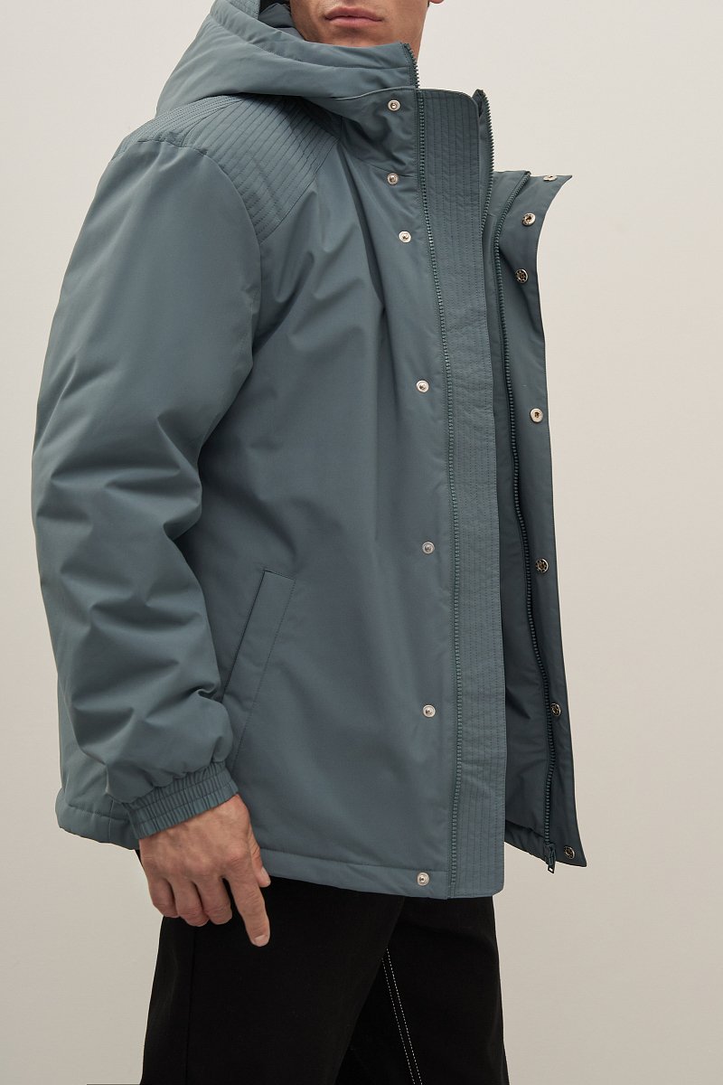 Куртка утепленная с отстегивающейся манишкой, Модель FAD21096, Фото №7