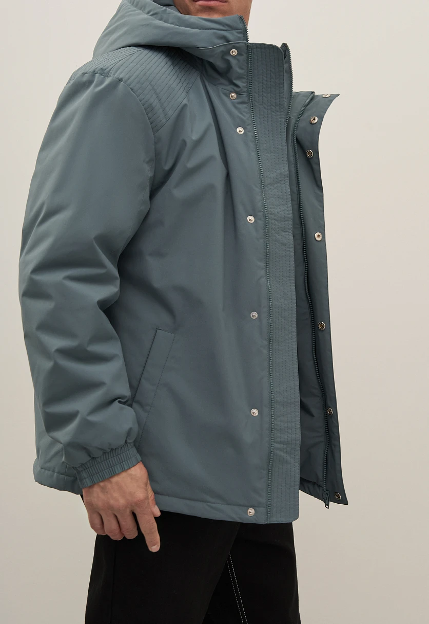 Куртка утепленная с отстегивающейся манишкой, Модель FAD21096, Фото №7