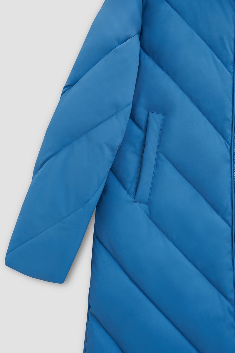 Пальто утепленное из термоткани, Модель FAD11065, Фото №8