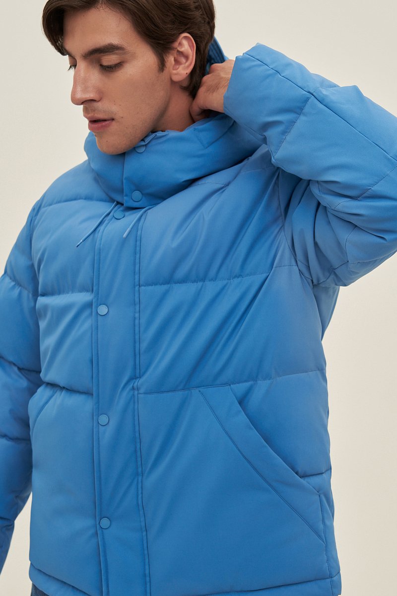 Стеганая мужская куртка, Модель FAD210108, Фото №4