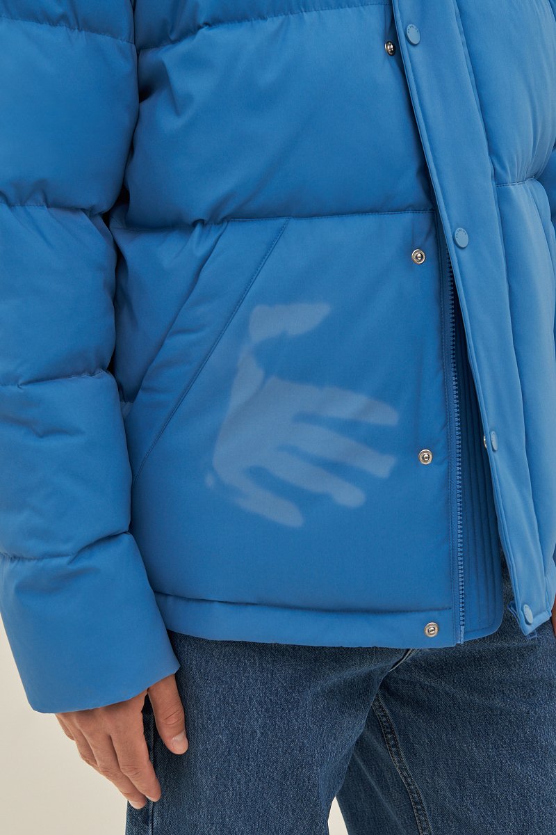 Стеганая мужская куртка, Модель FAD210108, Фото №7