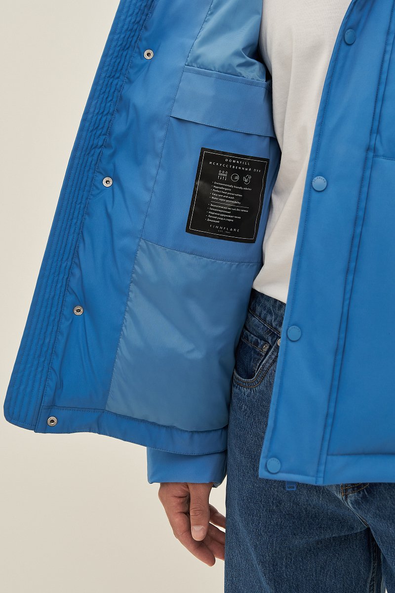 Куртка утепленная из термоткани, Модель FAD210108, Фото №8