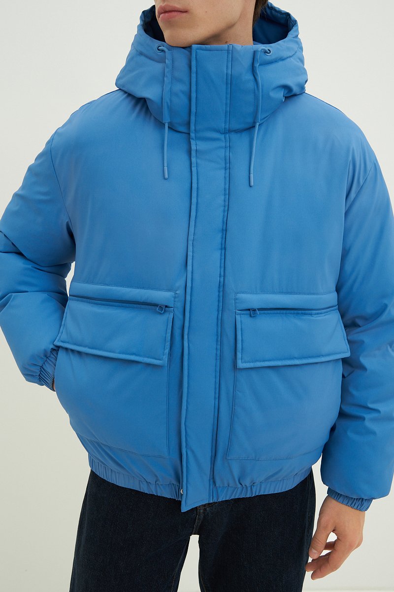 Куртка утепленная из термоткани, Модель FAD21015, Фото №4