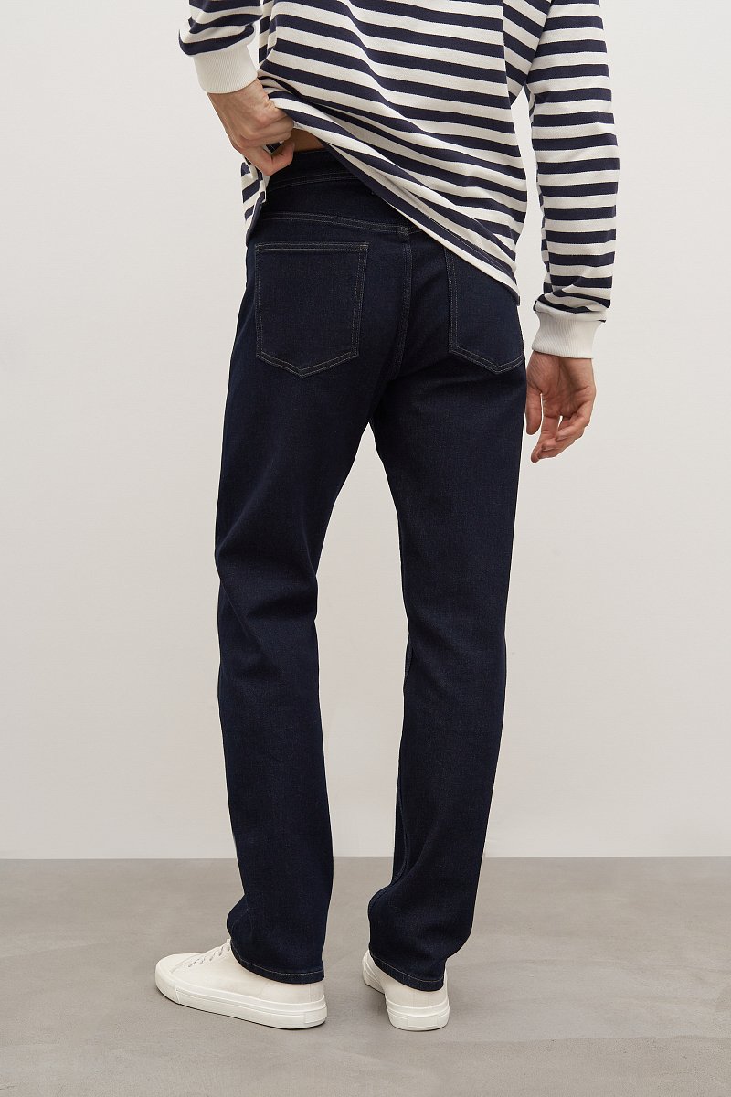 Мужские джинсы straight fit прямого кроя, Модель FAD25001, Фото №4