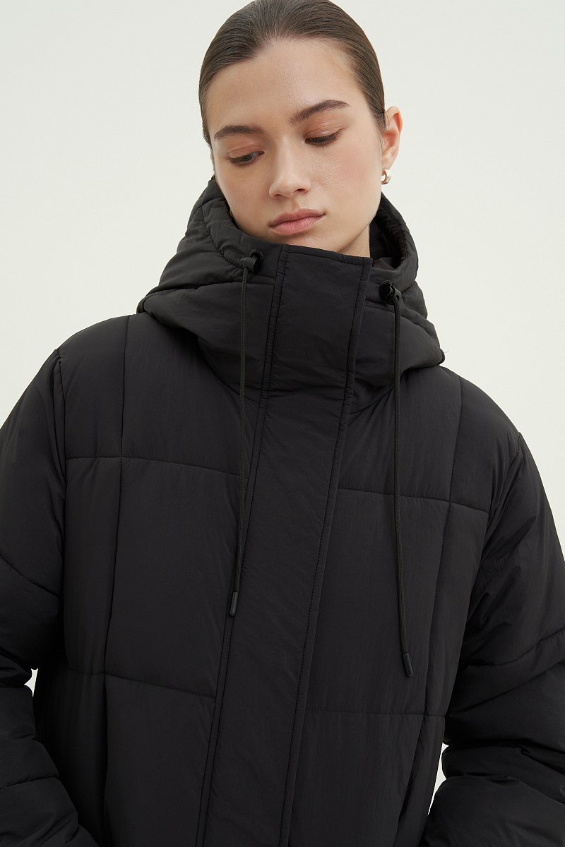 Пальто утепленное с капюшоном, Модель FAD11004, Фото №5