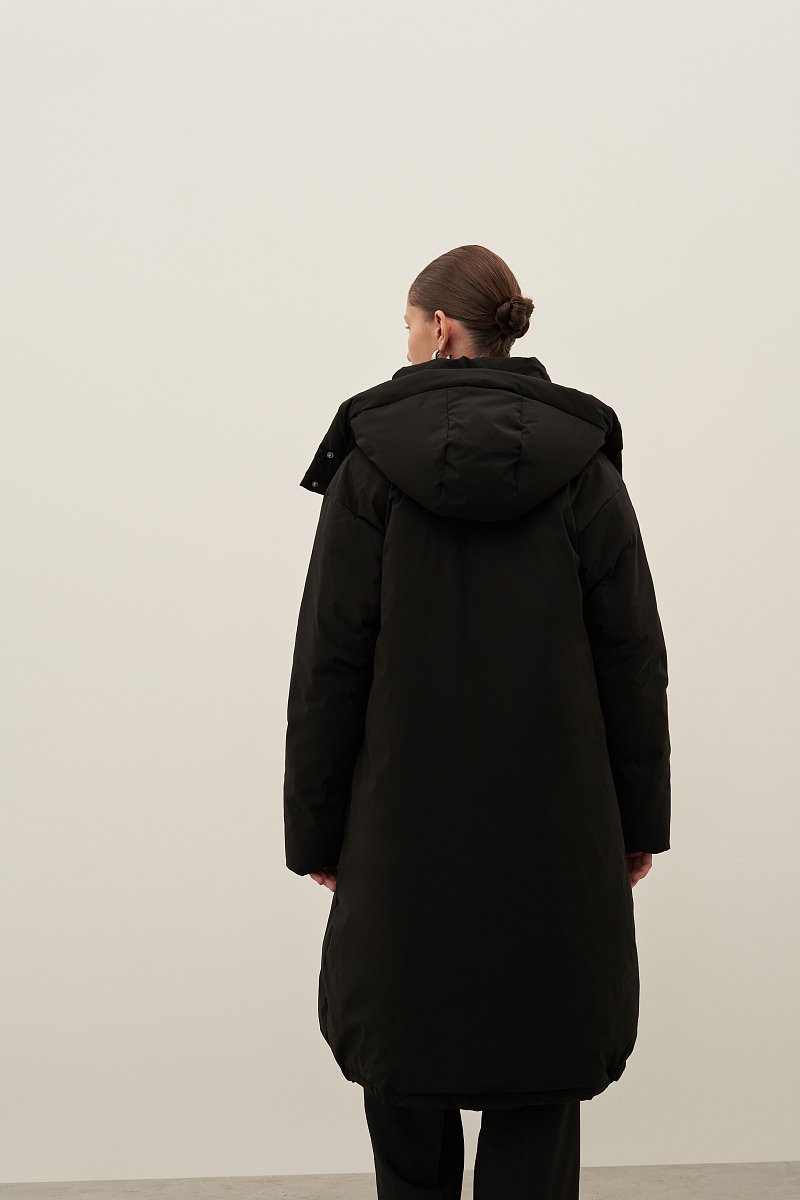 Утепленное стеганое женское пальто, Модель FAD110104, Фото №4
