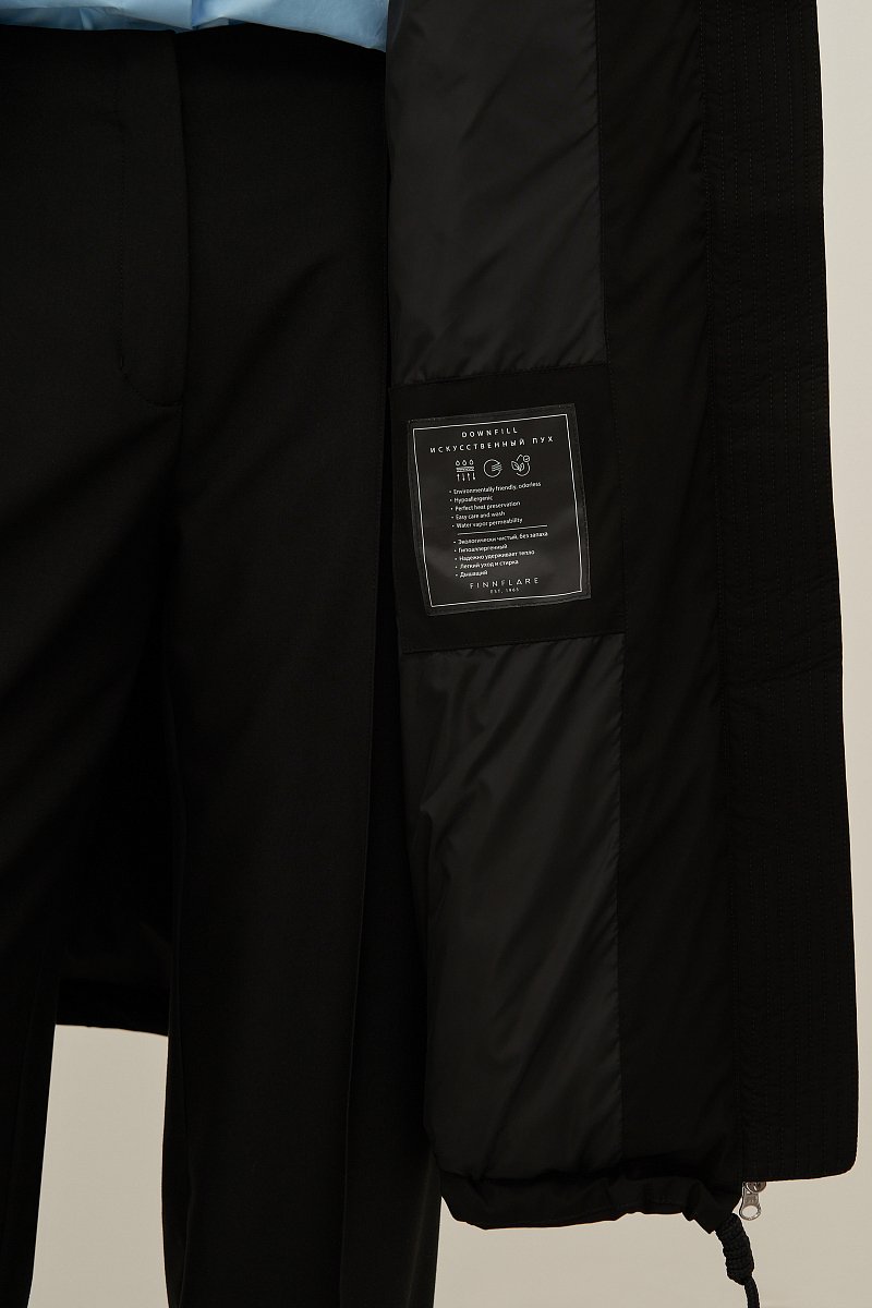 Утепленное стеганое женское пальто, Модель FAD110104, Фото №6