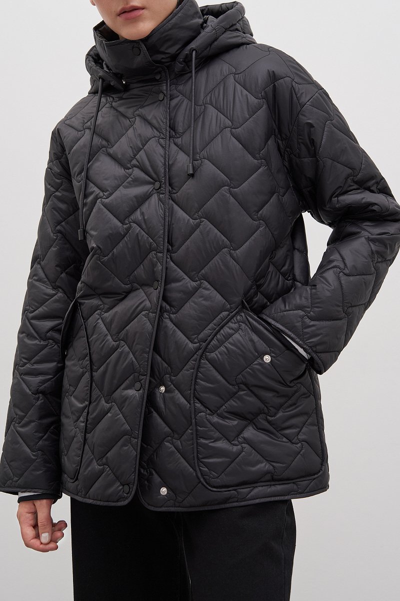 Куртка утепленная с воротником стойкой, Модель FAD11010, Фото №3