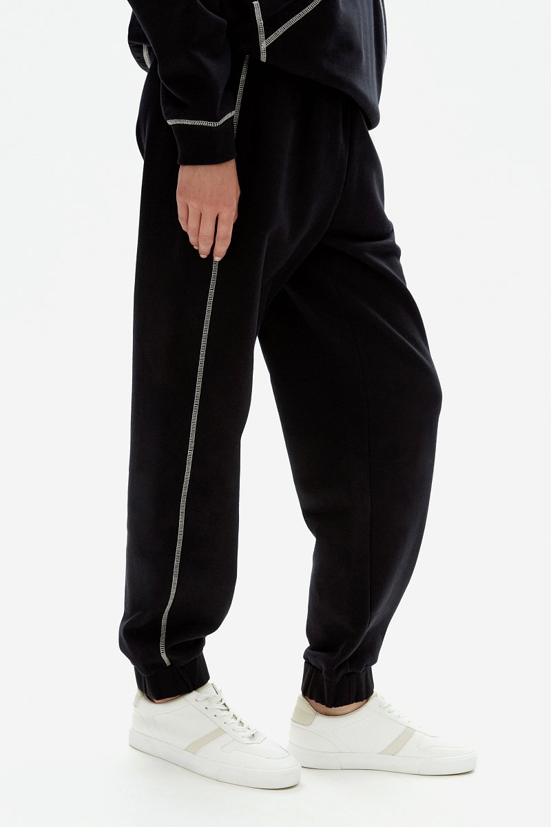 Женские брюки-джоггеры из хлопка, Модель FAD110138, Фото №3