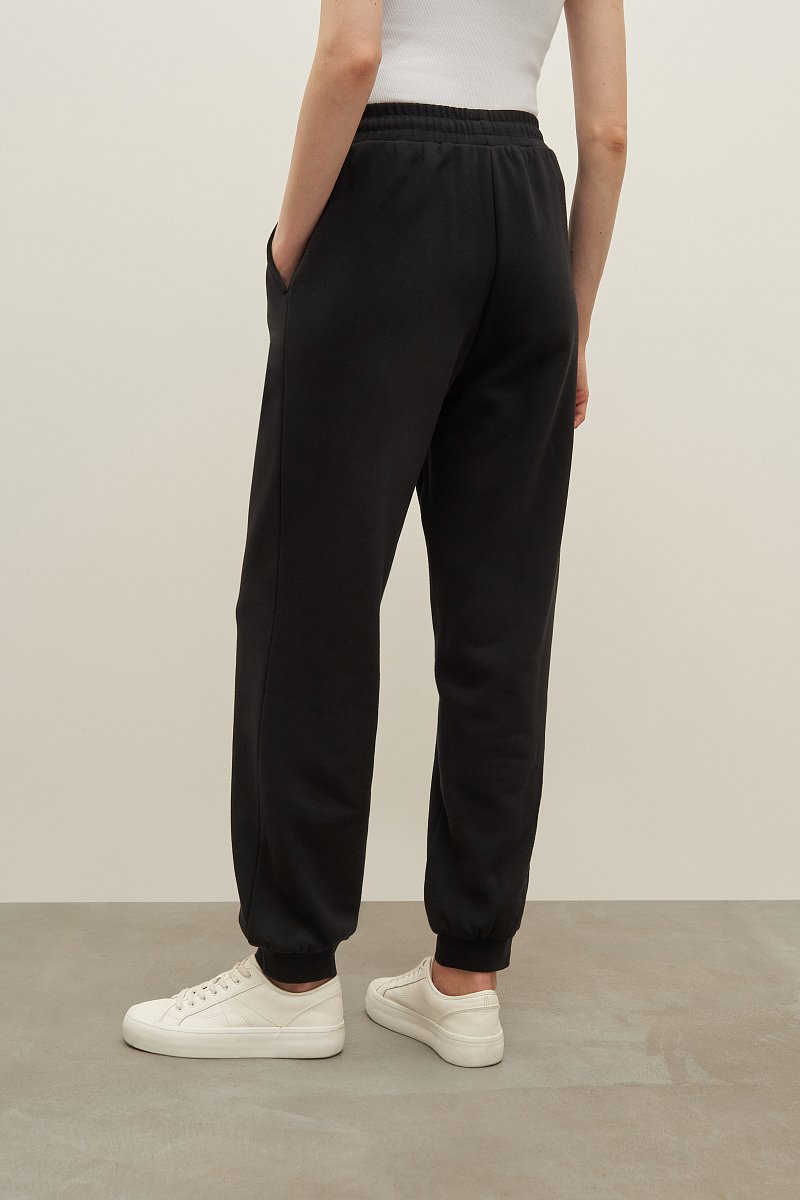 Трикотажные женские брюки из хлопка, Модель FAD110143, Фото №4