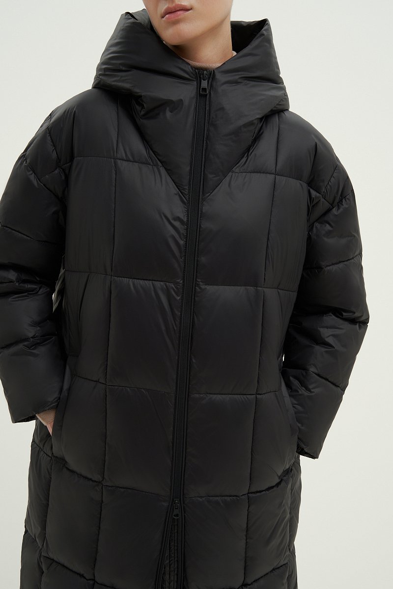 Пальто утепленное из водонепроницаемой ткани, Модель FAD11014, Фото №3