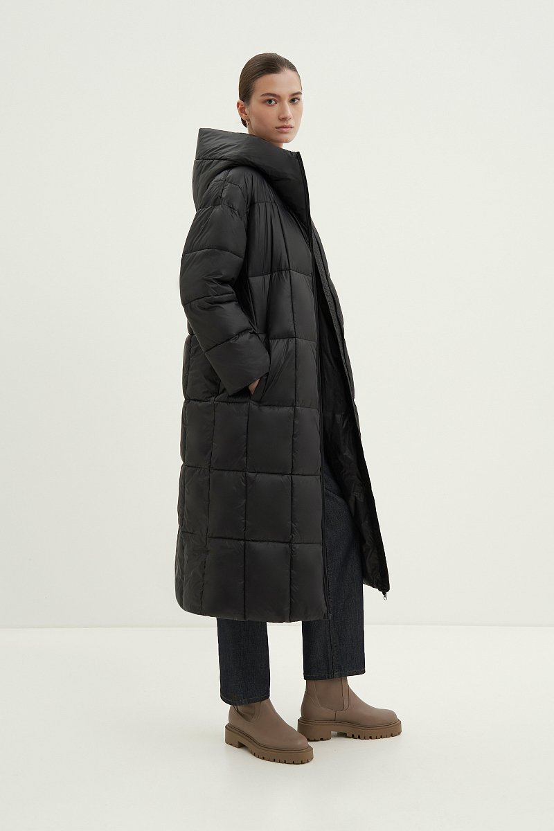 Утепленное женское пальто, Модель FAD11014, Фото №4