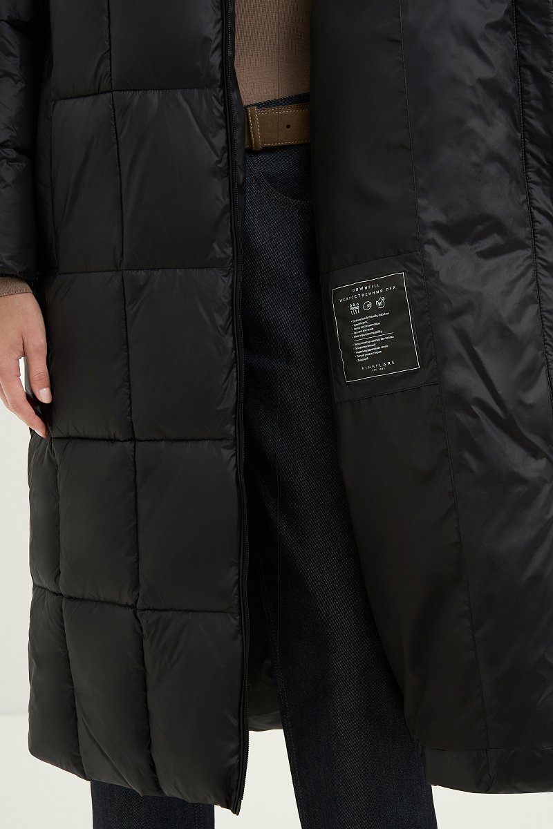 Пальто утепленное из водонепроницаемой ткани, Модель FAD11014, Фото №6