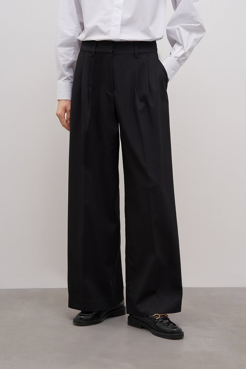 Женские брюки палаццо со стрелками, Модель FAD110176, Фото №3