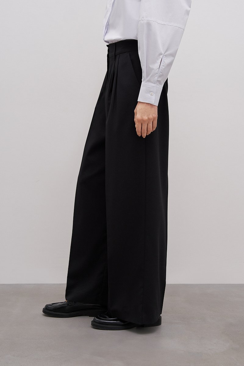Женские брюки палаццо со стрелками, Модель FAD110176, Фото №4