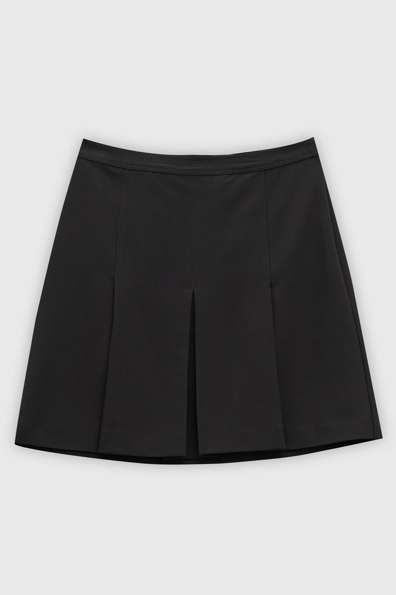Женская юбка со складками из твила, Модель FAD110204, Фото №7