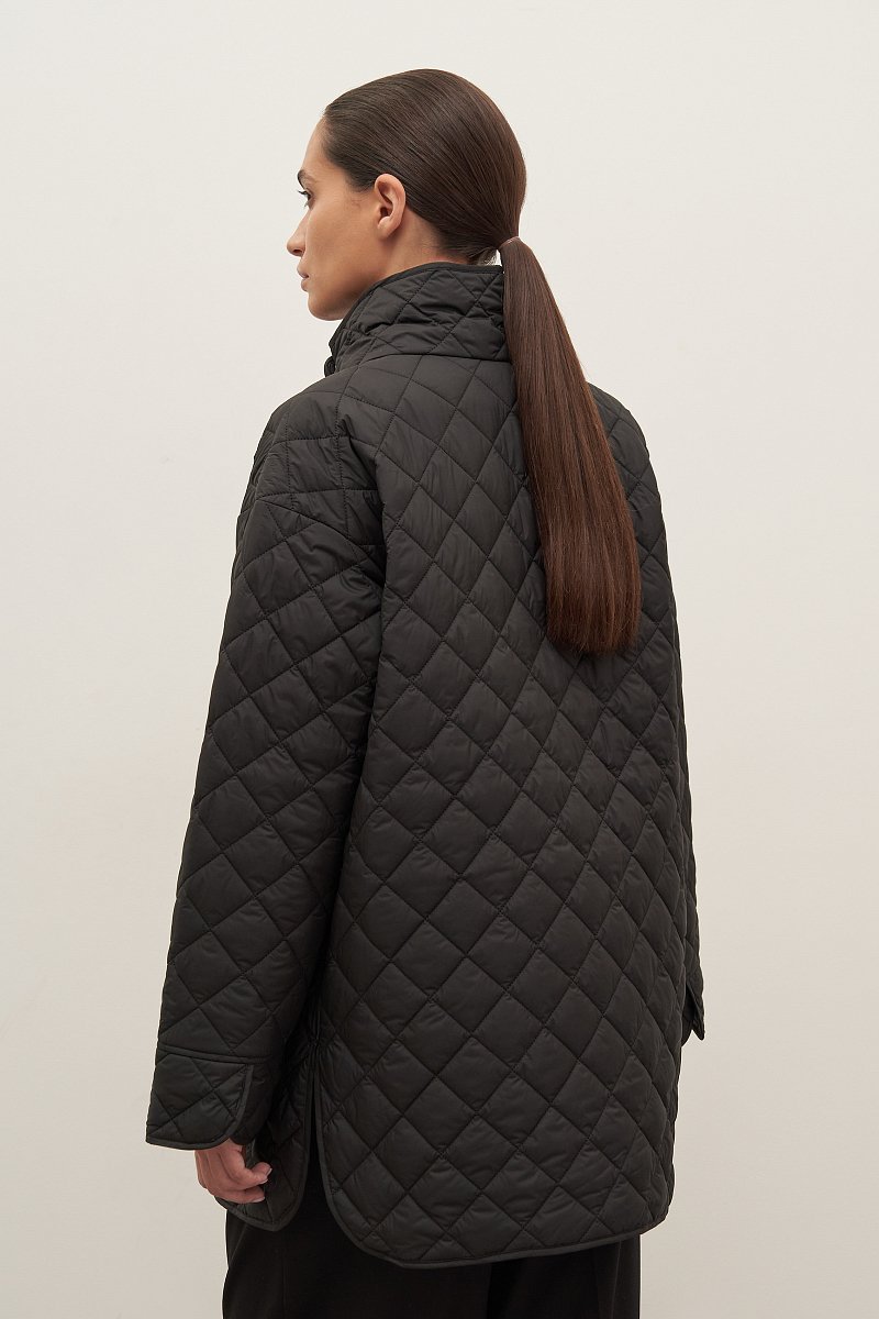Куртка утепленная с воротником стойкой, Модель FAD11029, Фото №4